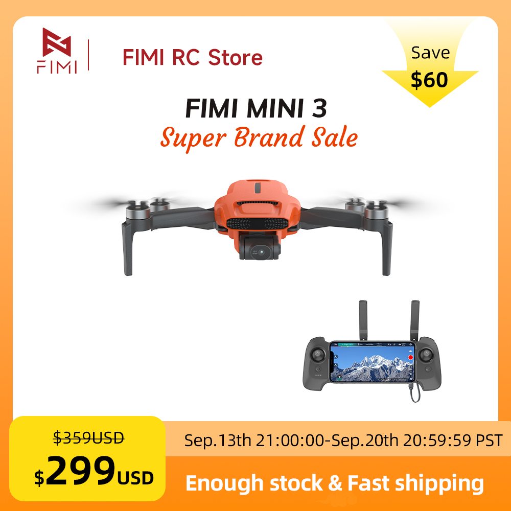 FIMI MINI 3 Camere Drone 4K 60 - Drone Gimbal Case review and price